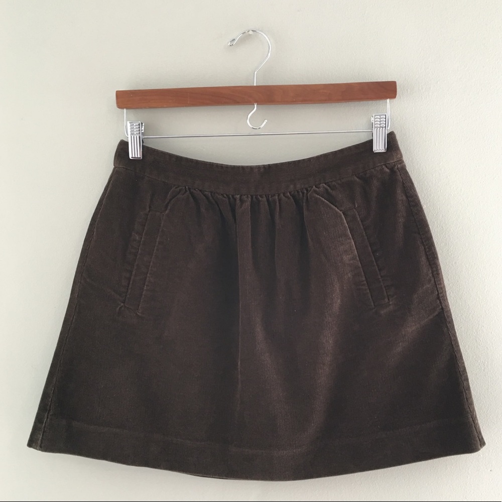 J.Crew pinwale corduroy skirt size 6